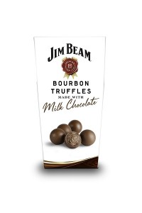 Jim Beam Twistwraps - Jim Beam whiskey ízesítésű trüffelkrémmel töltött csokoládé golyók